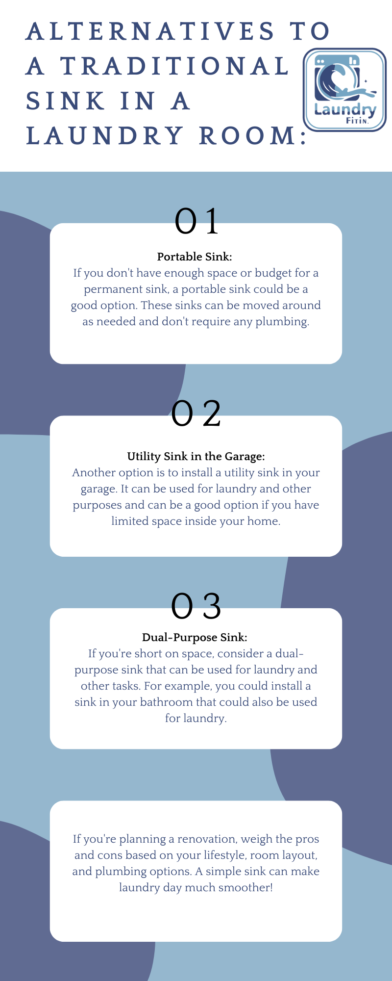 Alternatives to a Traditional Sink in a Laundry Room